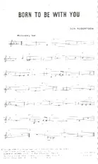 download the accordion score Born to be with you  in PDF format