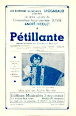 download the accordion score Pétillante (Mazurka) in PDF format