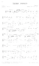 descargar la partitura para acordeón Terre Indigo en formato PDF