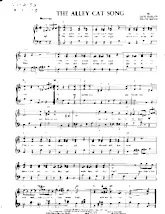 descargar la partitura para acordeón The Alley cat song en formato PDF