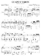 descargar la partitura para acordeón Guapo y Varon (Tango) en formato PDF