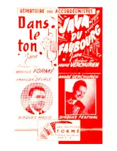 download the accordion score Dans le ton (Java) in PDF format