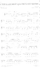 download the accordion score C'est la femme qui tient le monde in PDF format