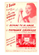 download the accordion score Papagayo Colorado (Perroquet rouge) (Arrangement José Lucchesi) (Orchestration) (Baiao) in PDF format