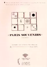 télécharger la partition d'accordéon Paris Souvenirs (Pot Pourri) (Conducteur) au format PDF