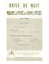 scarica la spartito per fisarmonica Madame la foire aux pains d'épices (Orchestration) (Valse) in formato PDF