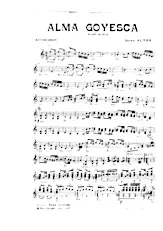 télécharger la partition d'accordéon Alma Goyesca (Paso Doble) au format PDF
