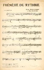 descargar la partitura para acordeón Frénésie du rythme (Swing) en formato PDF