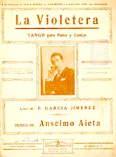 télécharger la partition d'accordéon La Violetera (Tango) au format PDF