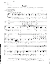 scarica la spartito per fisarmonica Warm (Adaptation de : Notre Samba) (Du film : The Devil and the Ten Commandments) in formato PDF