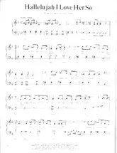 download the accordion score Hallelujah I Love Her So in PDF format