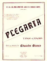 scarica la spartito per fisarmonica Plegaria (Tango) in formato PDF