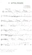 download the accordion score I Apologize (Slow) in PDF format