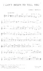 download the accordion score I can't begin to tell you (Slow)  in PDF format