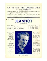 télécharger la partition d'accordéon Jeannot (Schottish) au format PDF