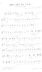download the accordion score Rien que de l'eau (I wanna know) in PDF format