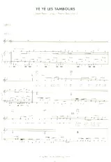download the accordion score Yé Yé les tambours in PDF format