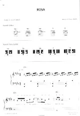 scarica la spartito per fisarmonica Rosa in formato PDF