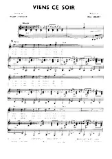 descargar la partitura para acordeón Viens ce soir en formato PDF