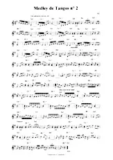 télécharger la partition d'accordéon Medley de Tangos n°2 au format PDF
