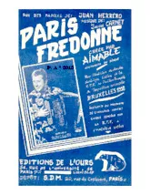 télécharger la partition d'accordéon Paris fredonne (Créée par : Aimable) (Valse Musette Chantée) au format PDF