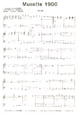 descargar la partitura para acordeón Musette 1900 (Valse) en formato PDF