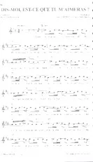 download the accordion score Dis moi Est ce que tu m'aimeras in PDF format