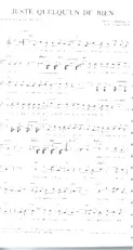 scarica la spartito per fisarmonica Juste quelqu'un de bien (Arrangement de François Bréant) (Chant : Enzo Enzo) in formato PDF