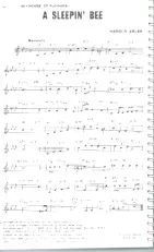 download the accordion score A Sleepin' Bee (De : House of flowers) in PDF format