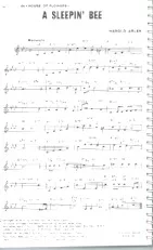 descargar la partitura para acordeón A Sleepin' Bee (De : House of flowers) en formato PDF