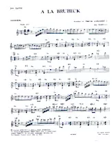 télécharger la partition d'accordéon A la Brubeck (2ème Accordéon) (Valse Jazz) au format PDF