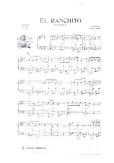 scarica la spartito per fisarmonica El Ranchito (1er Accordéon) (Paso Doble) in formato PDF