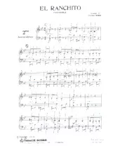 scarica la spartito per fisarmonica El Ranchito (2ème Accordéon) (Paso Doble) in formato PDF