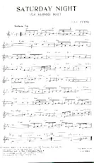 download the accordion score Saturday Night (Le samedi soir) (Fox) in PDF format
