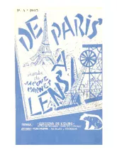 télécharger la partition d'accordéon De Paris à Lens (Marche) au format PDF