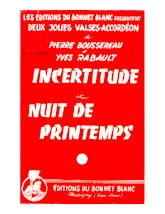 descargar la partitura para acordeón Nuit de printemps (Valse) en formato PDF