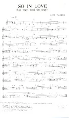 scarica la spartito per fisarmonica So in love (Un jour Tout un jour) (Fox) in formato PDF