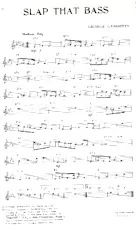 télécharger la partition d'accordéon Slap that bass (Fox) au format PDF