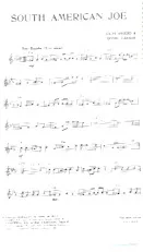 descargar la partitura para acordeón South American Joe (Fox Rumba)  en formato PDF