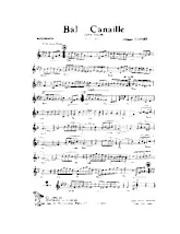 télécharger la partition d'accordéon Bal Canaille (Java Valse) au format PDF