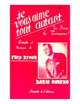 download the accordion score Je vous aime tout autant (Chant : Dario Moreno) (Baïo) in PDF format