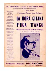 descargar la partitura para acordeón La Hora Gitana (Duo d'Accordéons) (Tango Typique) en formato PDF