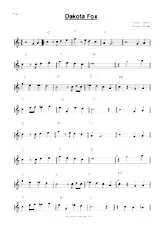 descargar la partitura para acordeón Dakota Fox (Bb) en formato PDF