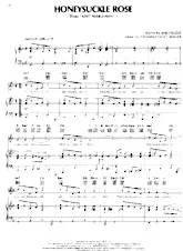 download the accordion score Honeysuckle Rose (de Ain't Misbehavin') in PDF format
