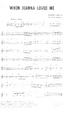scarica la spartito per fisarmonica When Joanna loved me (Slow) in formato PDF