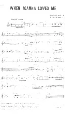 descargar la partitura para acordeón When Joanna loved me (Slow) en formato PDF