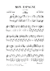 download the accordion score Mon Espagne (Orchestration Complète) (Paso Doble) in PDF format