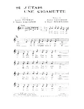 download the accordion score Si j'étais une cigarette (Slow) in PDF format