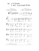 descargar la partitura para acordeón Si j'étais une cigarette (Slow) en formato PDF