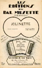 télécharger la partition d'accordéon Jolinette (Valse Musette) au format PDF